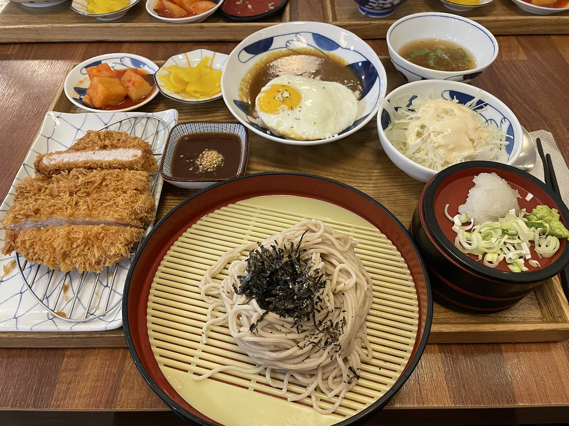 수원 광교역 [동경당] 수제 돈카츠와 판모밀 맛있는 일식당
